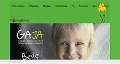 Desktop Screenshot of fundacjagaja.pl